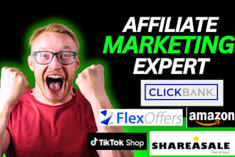 create clickbank account shareasale flexoffers tiktok shop affiliate marketing