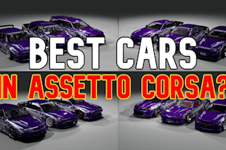 do a professional assetto corsa car, assetto corsa track and assetto corsa map