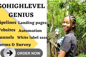 set up gohighlevel workflow automation go highlevel funnel ghl website expert