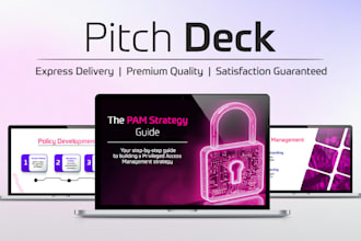do powerpoint presentation and investor pitch deck design