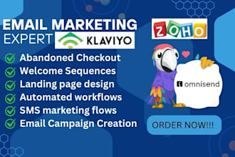 campaign email automation on omnisend hubspot mailjet constant contact klaviyo