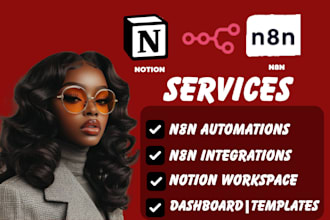 custom notion template notion workspace ai agent  n8n automation odoo modules