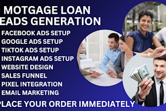 mca loan business loan mortgage loan leads facebook ads google ads video ads