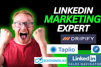 create linkedin sales navigator dripify for sales closer sales representative