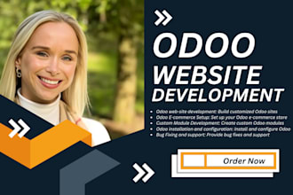 create and redesign odoo website, create ecommerce website and seo optimization