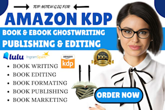 do amazon kdp book publishig book editing ebook promotion amazon  kdp ads