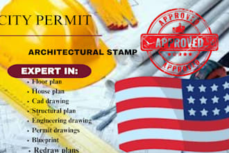 review stamp architectural engineering drawing city permit structural drawing