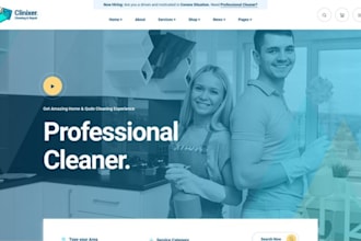 wordpress commercial cleaning website, house cleaning office cleaning website