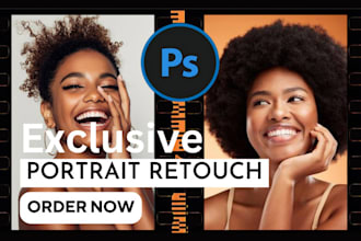 do photo retouch high end skin retouch and headshot retouch image fast