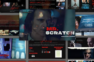 write screenplay, treatment, logline, and synopsis for your film TV show concept