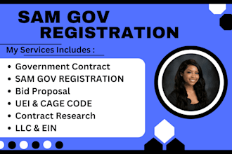 do sam gov registration get cage code, uei, and do ein, llc registration
