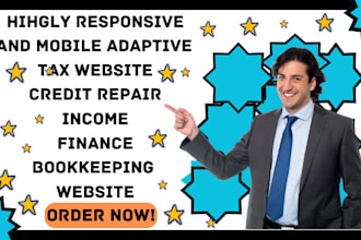 design tax loan income finance accounting credit repair bookkeeping website
