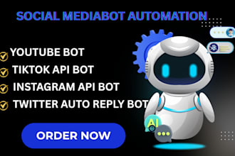 create tiktok bot, instagram api bot, snapchat kick bot, telegram forward bot