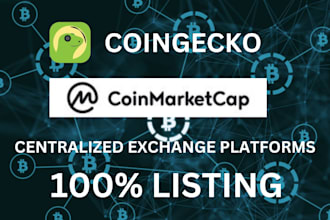 fast track do successful token coin listing on top exchange platforms cmc cg
