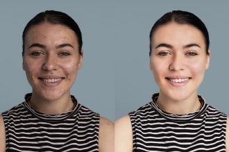provide high end retouching and color correction 24hr