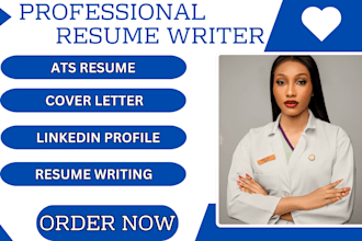 write ats friendly resume, CV, linkedin and cover letter for canada or USA
