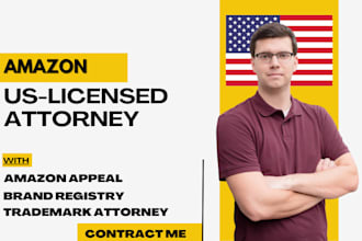 do licensed trademark attorney for your brand registry amazon appeal suspension