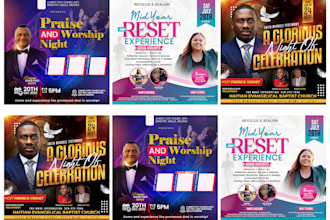 do creative church flyer design