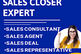 do 8 figures appointment setting, sales person,b2b lead generation by using link