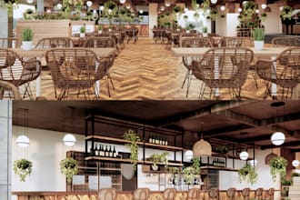 create interior renders using enscape, d5, lumion