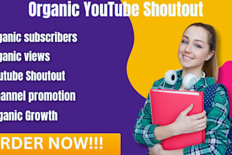 promote your youtube music video channel organically and shoutout to 1m audience
