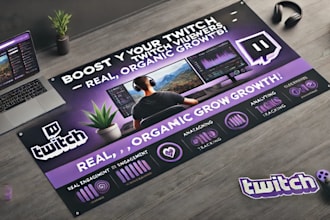 organically embed twitch live viewers to your channel and increase your views