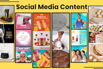 be your instagram content creator marketing manager to design posts
