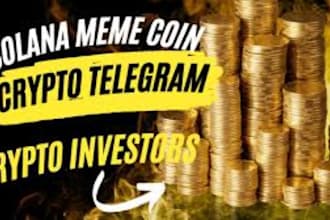 boost solana meme coin promotion, meme coin marketing, telegram crypto promotion