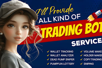 create trading bot meme coin pump fun on solana and ethereum