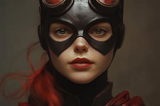 draw custom superhero cartoon character in marvel dc style