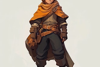 create high quality 2d characters for your mobile game