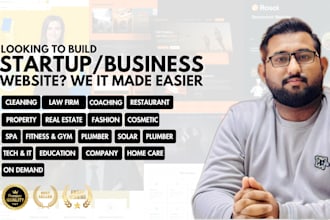 do consulting, law, construction, cleaning, coaching, restaurant website with wp