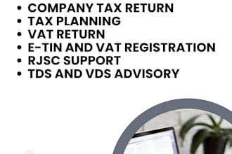 prepare tax return for company and individual bangladesh