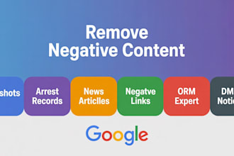 remove mugshots,court records,news articles,and negative google search results