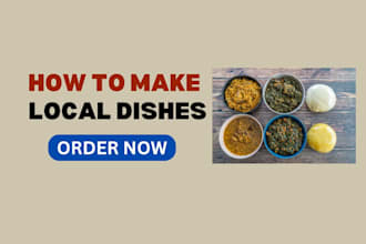 teach you special dishes