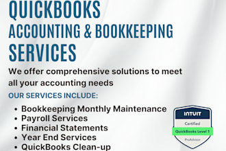 do bank reconciliations and monthly maintenance