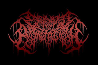design black metal logo for your band