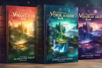 design your amazing fantasy book cover