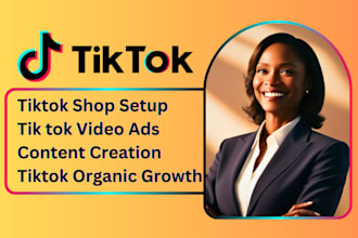 set up your tik tok video ads agency content creator account manager tiktok
