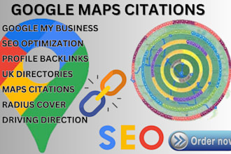 do 70,000 maps citations for your gmb local SEO and ranking