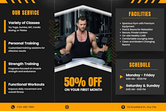 wix fitness website, redesign wix gym landing page, wix yoga website revamp