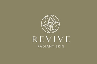 design a watercolor spa, beauty, and skincare logo