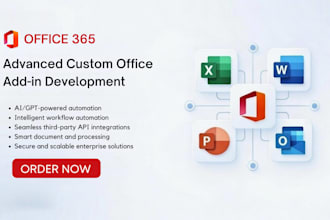develop custom office addins