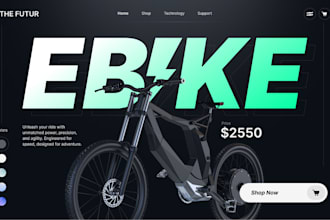 do custom design and development of woocommerce shop website