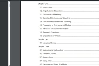 write a review article on environmental sciences