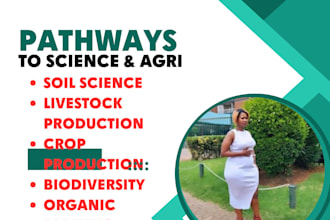 do livestock production, organic farming, soil science, biodiversity, assigned