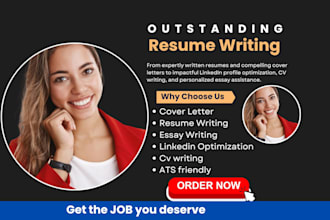 help you land your dream job with executive cv, resume, cover letter writing