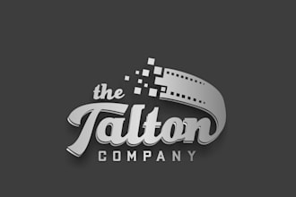 design a modern minimalist logo for your film company
