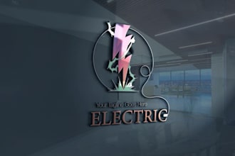 design a creative electrical construction logo for your business