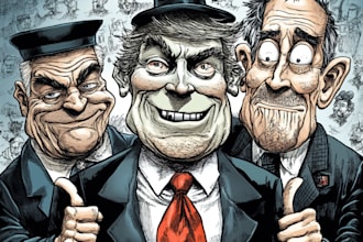 make political and editorial cartoons